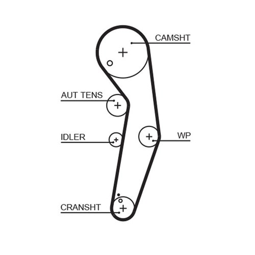 Timing belt cambelt 120 teeth - timing,