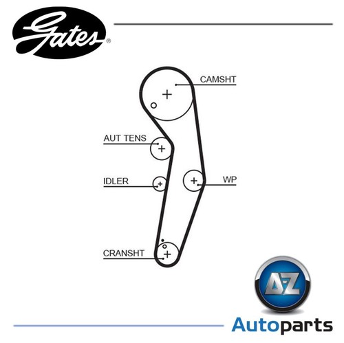 Timing belt 5569xs gates - 5569xs,