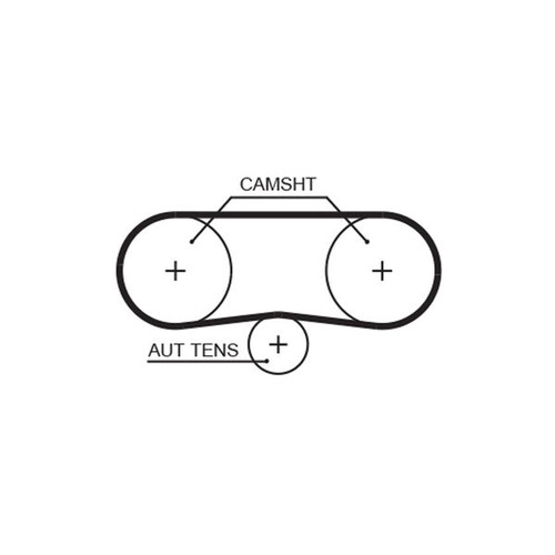 Gates timing belt cambelt - gates,